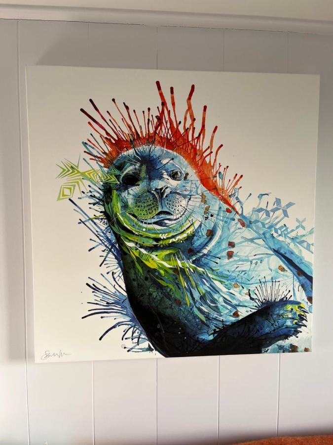 Seas The Day - Self Catering Lodge North Uist Paible エクステリア 写真