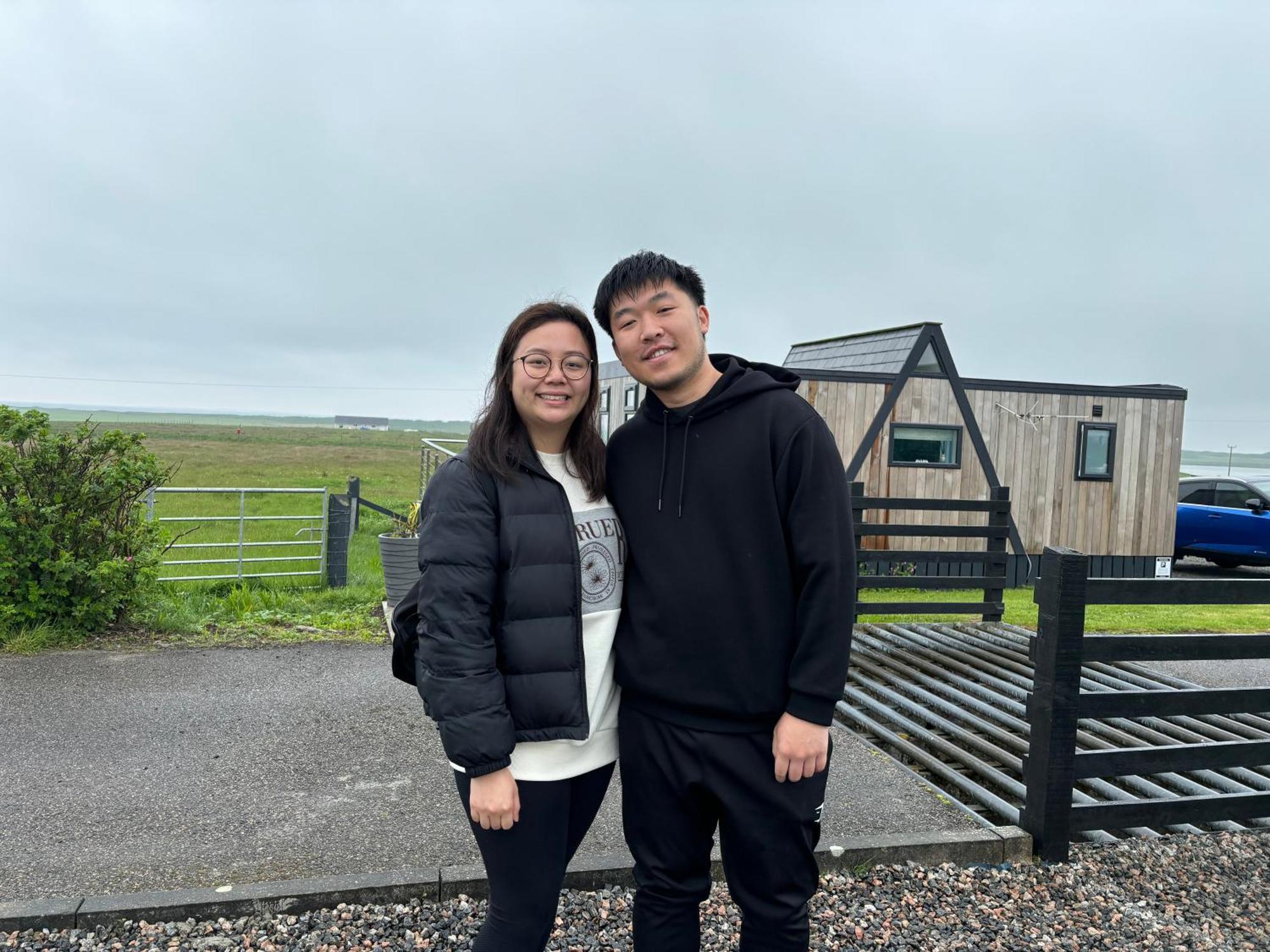 Seas The Day - Self Catering Lodge North Uist Paible エクステリア 写真